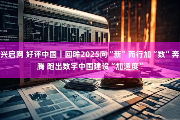 兴启网 好评中国｜回眸2025向“新”而行加“数”奔腾 跑出数字中国建设“加速度”
